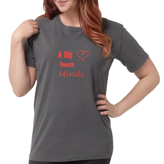 CafePress - Little Minds T Shirt - Womens Comfort Colors® Shirt