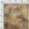 thumbnail image 2 of oneOone Georgette Viscose Beige Fabric Tropical Palm Leaf Sewing Fabric By The Yard Printed Diy Clothing Sewing Supplies 42 Inch Wide, 2 of 6