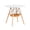 White,Wood, variant on Round Dining Table MDF Solid Wood White Storage Basket 32 Inch for Kitchen Balcony