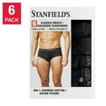 thumbnail image 1 of Stanfield’s Men’s Briefs, 6-pack (Black, Large), 1 of 4