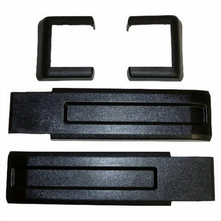 Crown Automotive 55397091K Tailgate Hinge Cover Set Fits 07 18 Fits/For Fits select: 2015-2018 JEEP WRANGLER UNLIMITED, 2012-2014 JEEP WRANGLER