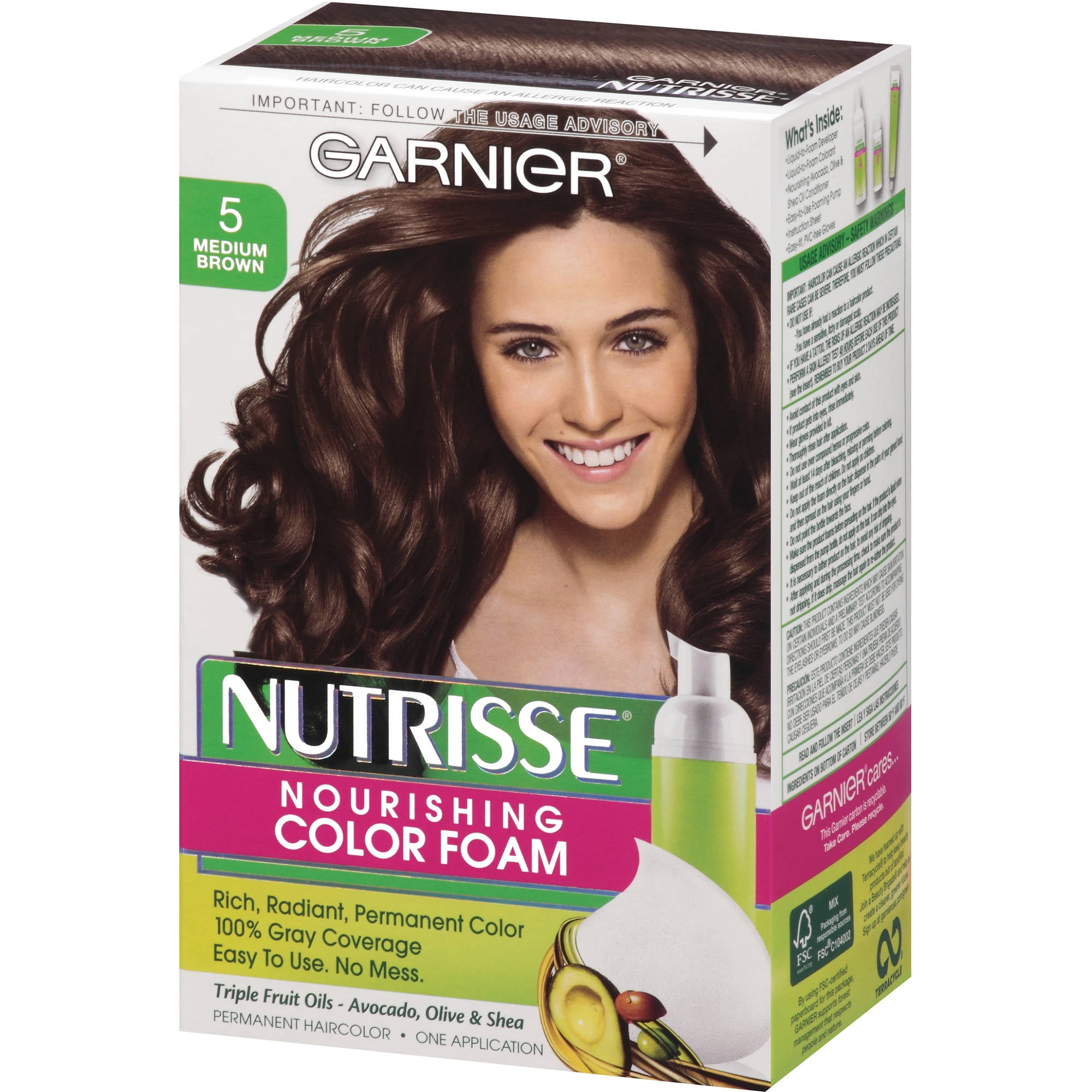 Garnier Nutrisse Nourishing Color Foam Haircolor 