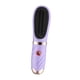 thumbnail image 5 of Cepillo alisador de pelo USB, cepillo alisador, antiescaldaduras, calentamiento rápido, peine caliente portátil, Mini plancha alisadora para mujeres púrpura, 5 of 8