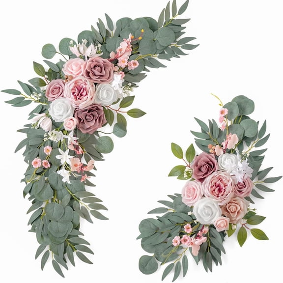 Artificial Flowers for Valentine's Day Decoration, Rom Chair Back Flowers, Wedding Table Decor, Staircase, Versatile Floral Arrangements
