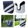 thumbnail image 1 of Golf Club Head Cover,Mallet Putter Headcover Golf Club Head Cover,PU Golf Protector Outdoor Sports Activities,Lightweight Protection Lightweight Golf Sport,Head Protective Sleeve Guard Style D shamjiam Cubierta de la cabeza del palo de golf, 1 of 8