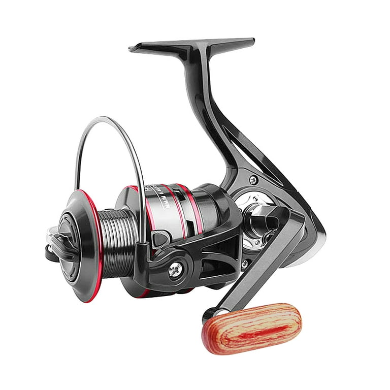 Spinning Reel, 5.2:1/4.7:1 Light Smooth Shallow Spool Fishing Reel with  Powerful Carbon Fiber Drag System for Saltwater or Freshwater, HB1000