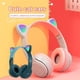 thumbnail image 5 of Bearachild Auriculares Auriculares inalámbricos con orejas de dibujos animados Auriculares para juegos de computadora Auriculares con sonido estéreo Cables de audio/vídeo No.04, 5 of 6