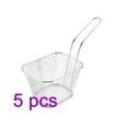 thumbnail image 1 of 銆?PCS銆慡quare Mesh Frying Basket Stainless Steel French Fry Chips Net Strainer Kitchen Cooking Oil Filter, 1 of 6