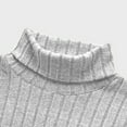 thumbnail image 5 of TrdSipl Men's Casual Slim Basic Tops Knit Light Weight Turtleneck Pullover Sweater 2025 Winter Warm Undershirts Light Gray 1 2XL, 5 of 8