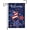4th of july, variant on 4th of July Garden Flag 12x18 Inch Double Sided Outside God Bless America Patriotic Stars Eucalyptus Memorial Day Independence Day Holiday Outdoor Yard Decoration