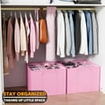 thumbnail image 7 of SpaceAid Shoe Organizer for Closet, 2 Pack, Fits 16-32 Pairs, Pink, 7 of 7