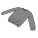 thumbnail image 3 of Suéter De Punto Con Cuello Redondo Para Hombre, Suéter De Cuello Redondo Para Hombre, Manga Larga, Holgado, Gris Oscuro, Suave Para Invierno Para Caballero, 3 of 6