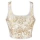 thumbnail image 3 of Faja moldeadora de cintura para mujer, con estampado de tirantes de hombro, ajustable, tipo tubo, tipo corsé, camiseta sin mangas, de poliéster, 3 of 8