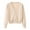 Beige, variant on Fmbrln Womens Oversized Lightweight Knitted Cardigan Sweaters Fall Fashion Long Sleeve Button Cardigans Tops Casual Loose Solid Color Cardigan Coat Beige L