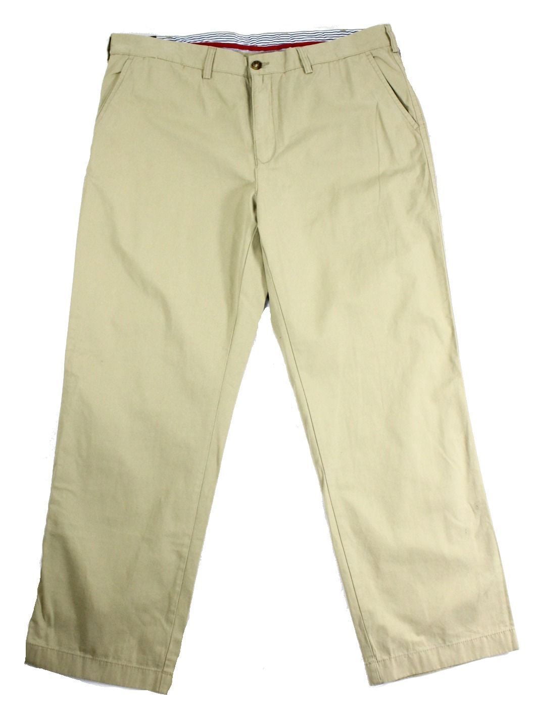 Tommy Hilfiger NEW Beige Mens Size 34X34 Classic Fit Khakis Chinos ...