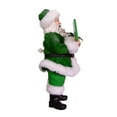thumbnail image 3 of Kurt Adler 10.5-Inch Fabriché Musical Irish Santa Gift Box and Sign, 3 of 4