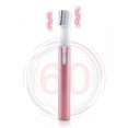 thumbnail image 3 of Precision electric shaver for women battery powered facial epilator with comb, no pulling, painless, for face chin neck, upper lip, peach fluff, 3 of 8