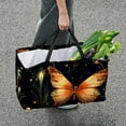 thumbnail image 7 of Fireflies Large Capacity Reusable Foldable Oxford Cloth Storage Basket: Tote Bag, Laundry Organizer, and Storage Box, 7 of 7