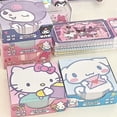 thumbnail image 4 of Sanrio-papel decorativo de Hello Kitty para estudiantes, suministros de papelería escolar, Kawaii, Kuromi, Cinnamoroll, piezas, 250, 4 of 4