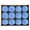Blue, variant on 12 Pcs 3.1" Velvet Christmas Balls Bulk Flocked Christmas Tree Ball Ornaments Plastic Balls Xmas Decorative Hanging Ornaments Christmas Tree Decoration