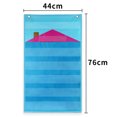thumbnail image 3 of Gráfico De Bolsillo Word Wall Colgando Vocales Cortas Ayuda De Ense?anza Azul Para Ni?os Sunnimix Gráfico de bolsillo, 3 of 8