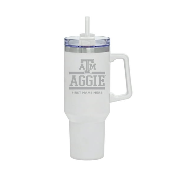Texas A&M Aggies 40oz. Rocky Alumni Personalized Tumbler