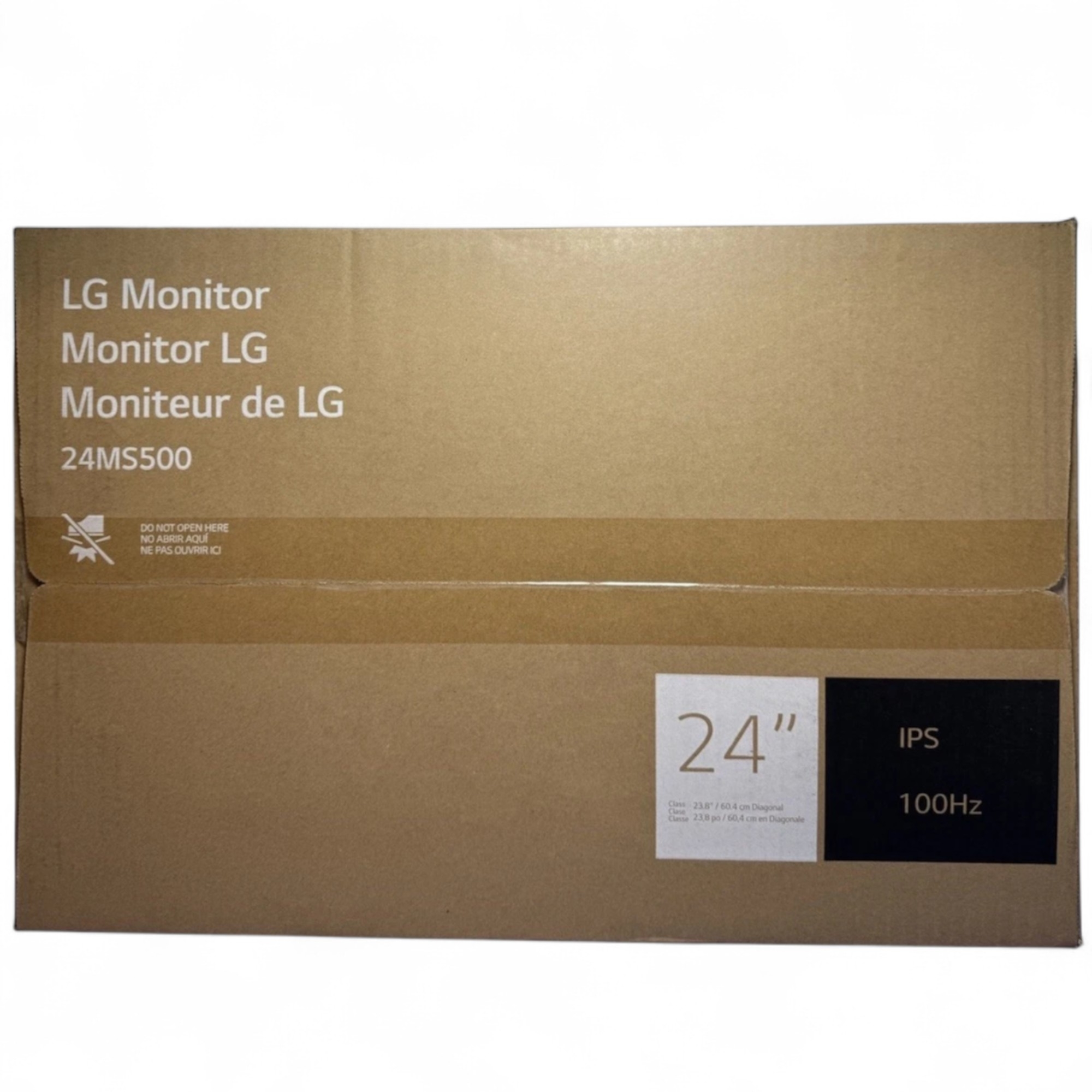 LG, 24MS500-B, IPS FHD 1920x1080 100Hz 5ms HDMI Borderless Design Monitor, 24 inch, 1, 1