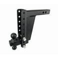 thumbnail image 1 of Bulletproof Hitches Trailer Hitch Ball Mount ED208 For 2 Inch Receiver; Lockable Lock Sold Separate; 30000 Pound Gross Trailer Weight; Adjustable 8 Inch Drop/8 Inch Rise; Non Swivel; Non-Extendable, 1 of 5