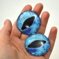 thumbnail image 4 of Sparkling Blue Dragon Glass Eyes, 4 of 6