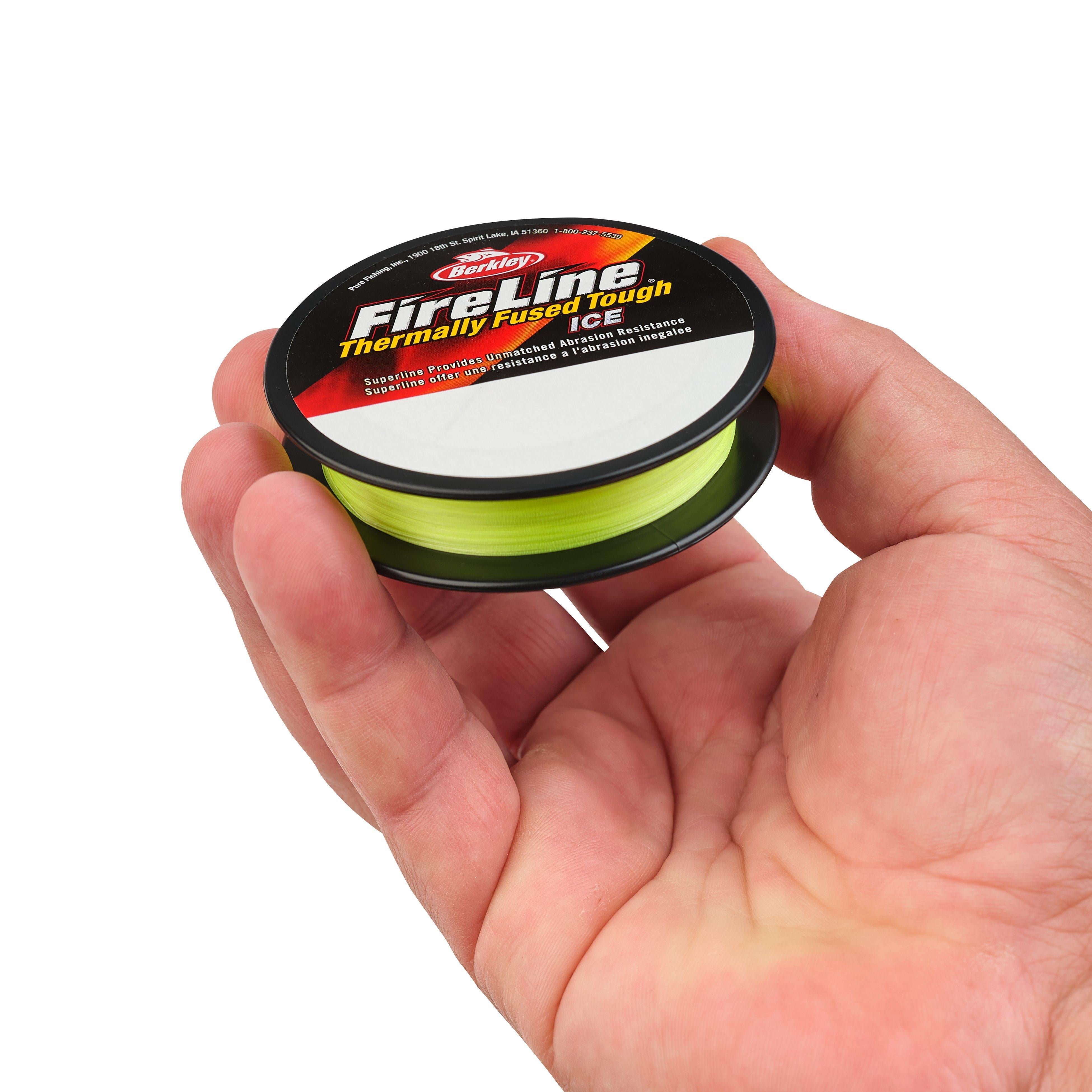 Berkley FireLine® Fishing Line, Flame Green, 8 lb Test Strength, 50 yd