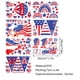 thumbnail image 3 of RKSTN peel and stick wallpaper Independence Day Sticker Party Party Party Double Sided Window Decoration Removable Wall Decal, 3 of 7
