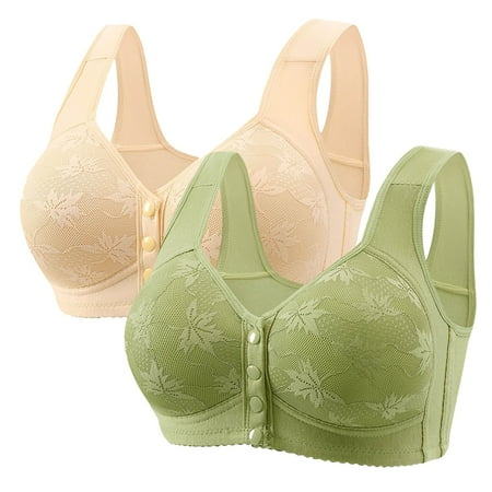 HZLPFO Women s Wireless Bra  Comfort Revolution Full-Coverage Wirefree Bra for Women GN1 48