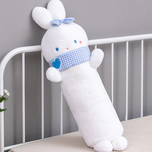 Almohada de peluche de conejo Kawaii de 26-90cm de largo, muñecos de vestir suaves, juguetes para niños, regalo de cumpleaños, decoración zhangyuxiang LED