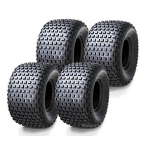 WANDA Set of 4 Sport ATV Tires 22x11-8 22x11x8 4PR Knobby 10032