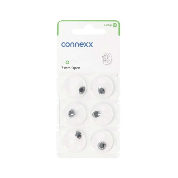 Connexx Eartip 3.0 Open 7mm – Precision Fit for Signia & Siemens Hearing Aids