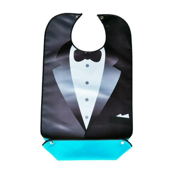 Babero Estampado Zulema babero impermeable negro