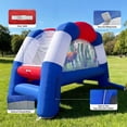 thumbnail image 5 of 14.1x6.5x8.8Ft Inflatable Archery Range Floating Ball Shooting Archery Target Interactive Sport Games with 2 Longbow + 6 Arrows+8 Balls, Perfect for Backyard, Indoor & Outdoor Fun, 5 of 9