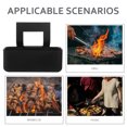 thumbnail image 4 of Bandeja de goteo para barbacoa, accesorio práctico para acampar, juego de colector de grasa, 4 of 6