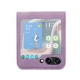 thumbnail image 6 of SaniMore Compatible with Samsung Galaxy Z Flip 5 Case 6.7-inch, Luxury PU Leather Wallet Protective Cover with Card Slots Slim Pocket Folding Cover for Galaxy Z Flip 5 5G, Purple, 6 of 6