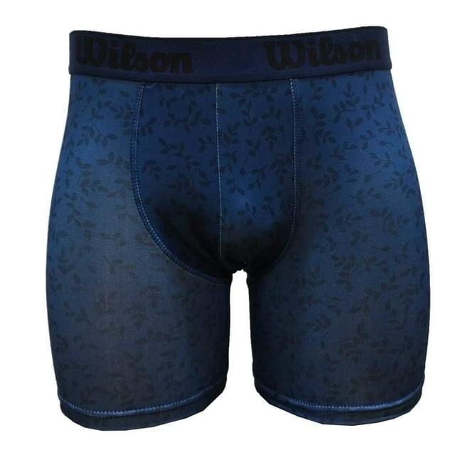 Bóxer Wilson para Hombre, con Diseño Azul Talla M