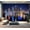Color1, variant on Peel and Stick Wallpaper Waterproof Beautiful aerial panoramic view city Miami its buildings marina yachts Wall Mural Decor Self Adhesive and Removable 69in x 98in