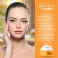 thumbnail image 3 of Crema para ojos con retinol y vitamina C, antienvejecimiento, ojeras, 3 of 7