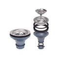 thumbnail image 2 of Stylish 3.5" Stainless Steel Standard Strainer Kitchen Sink with Removable Basket ST-01, 2 of 8
