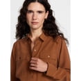 thumbnail image 5 of Scenario Women's Utility Tunic Shirt with Long Sleeves, Sizes XS-XXXL, 5 of 6