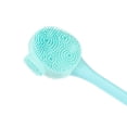 thumbnail image 7 of Vocoste Silicone Facial Cleansing Brush for Face Skincare Massage Green 6.1"x1.57", 7 of 7