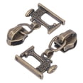 thumbnail image 3 of 10 Pcs Zipper Pull Sewing Machine Metal Zipper Pulls Jacket Crafts Handbags Luggage Zipper HeadBronze, 3 of 14