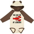 thumbnail image 3 of Inktastic Funny Lobster Lover Kids Seafood Boys or Girls Long Sleeve Baby Bodysuit, 3 of 5