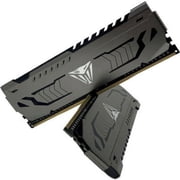 Patriot Viper Steel DDR4 RAM 64GB (2X32GB) 3200MHz CL16 UDIMM Desktop Gaming Memory Kit - PVS464G320C6K