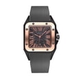 thumbnail image 1 of Reloj de cuero de imitación Wmkox8yii TPOFHS GJ076J-J Escala de números romanos, 1 of 1