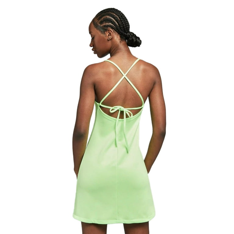 Women's Nike Lime Glow Icon Clash Dress S